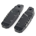 CNC Aluminum Black Rear Passenger Foot Pegs for BMW S1000RR (2009-2023)