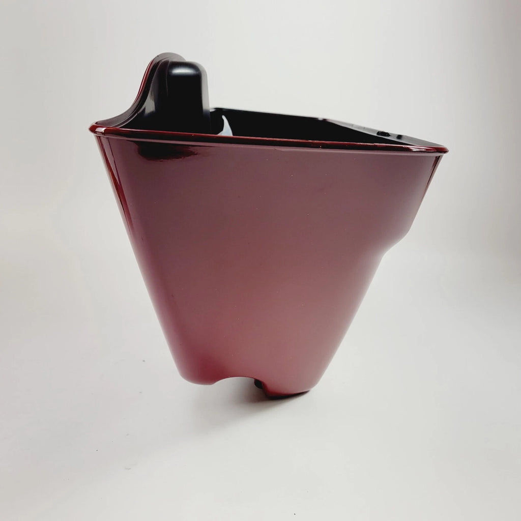 Left Side Extended Stretched Saddlebag for Harley Touring (2014–2023) - Billiard Red