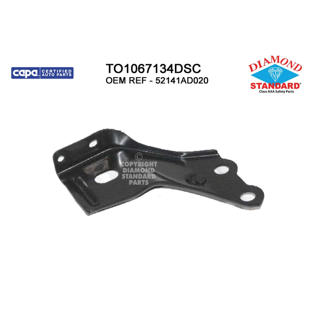 Replacement Steel Front Passenger Side Outer Bumper Support Arm