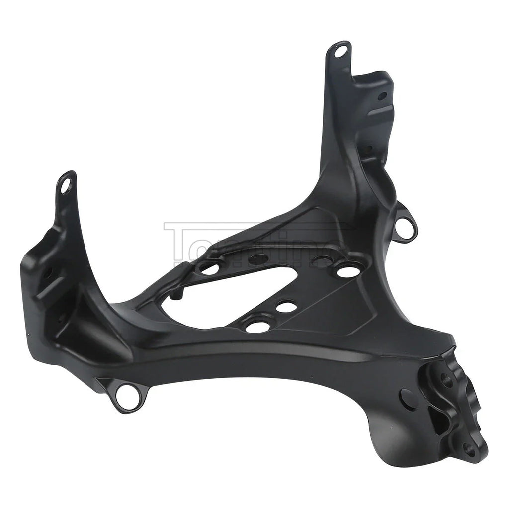 Front Upper Fairing Bracket - Black Aluminum for Honda CBR1000RR (2008-2016)