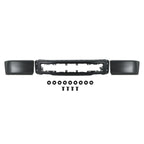 Black Steel Front Bumper Face Bar for Ford F-150 (2015–2017)