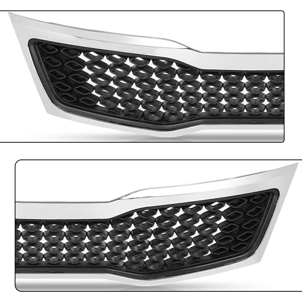 Front grille with chrome trim for Kia Optima (2011-2013)