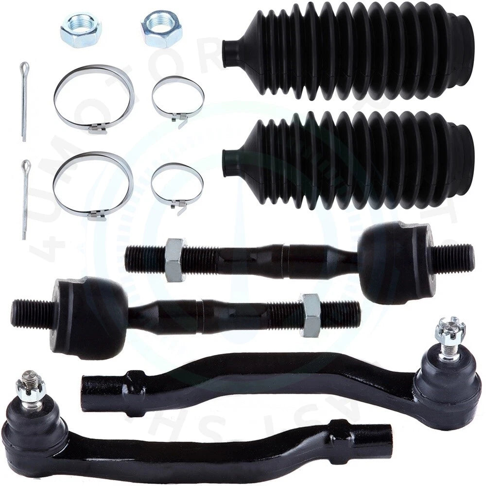 Set of 2 Steering Tie Rod Ends for Honda Accord (1998–2002)