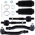 Set of 2 Steering Tie Rod Ends for Honda Accord (1998–2002)