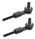 Set of 2 Front Outer Tie Rod Ends for Audi Allroad Quattro (1999–2005)