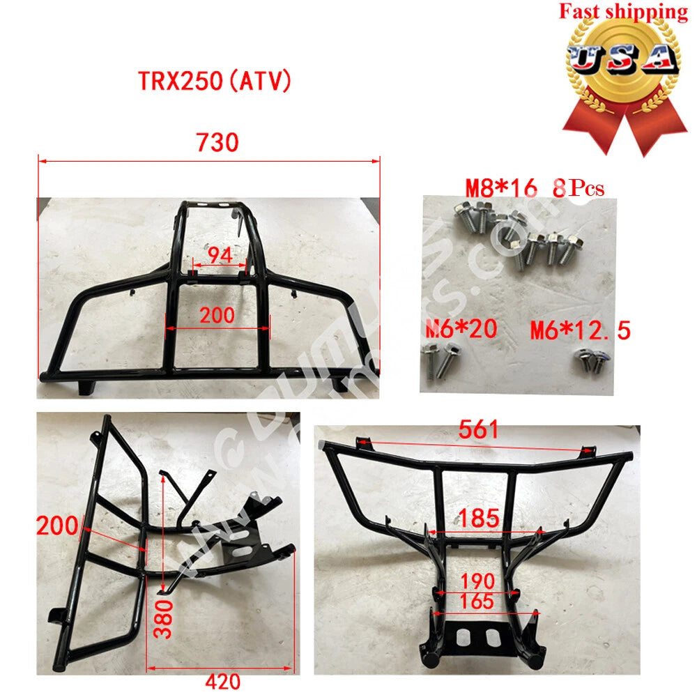 Front Rack Carrier Bumper for Honda Recon 250 TRX250TE/TM (2005–2016)