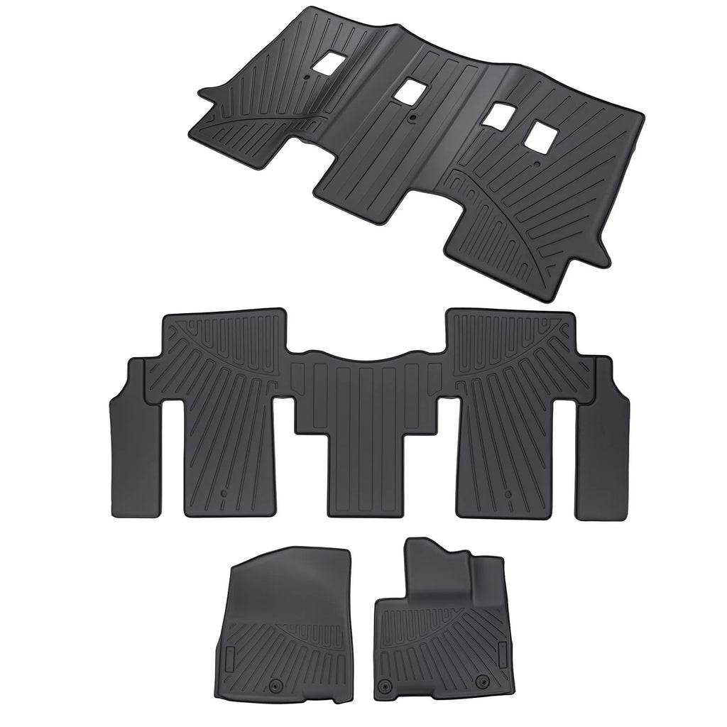 Set of 4 All Weather Floor Mats for Kia Carnival (2022–2024)