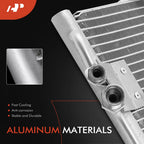 A/C Condenser with Bracket for Mercedes-Benz W210 E300 E320 E430 (1995–1997)