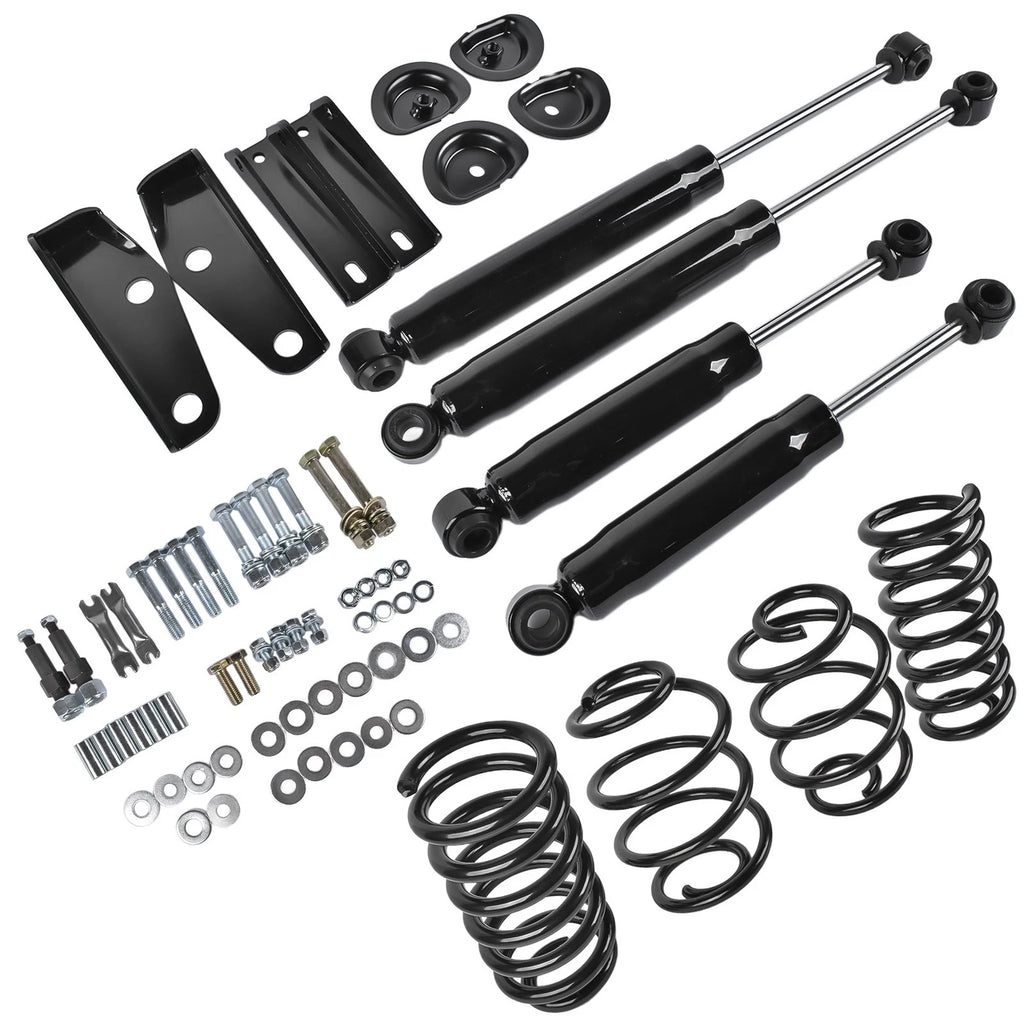 Front 3" Rear 5" Drop Lowering Kit w/ Shock Spring for Chevrolet C10 (1963–1972)