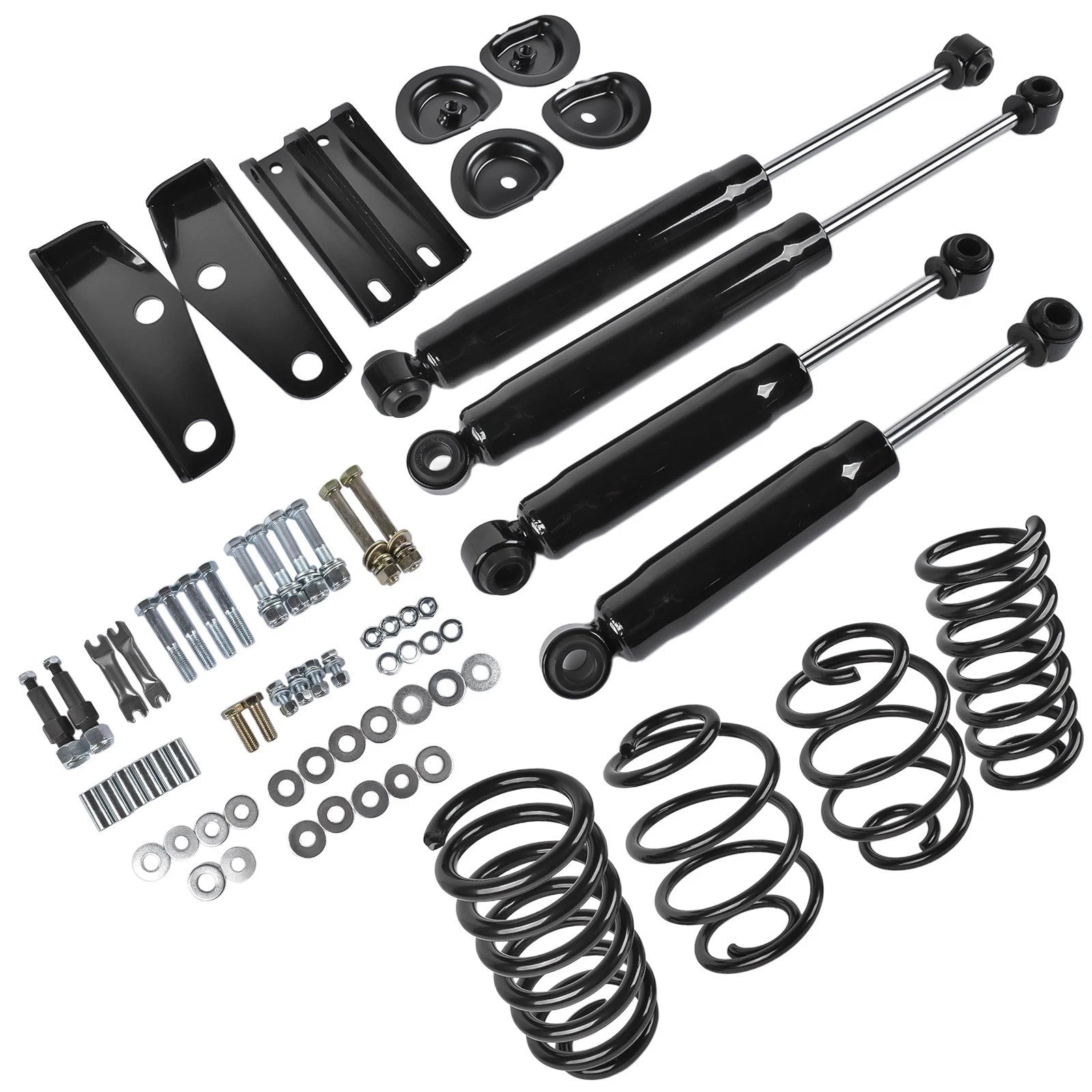 Front 3" Rear 5" Drop Lowering Kit w/ Shock Spring for Chevrolet C10 (1963–1972)