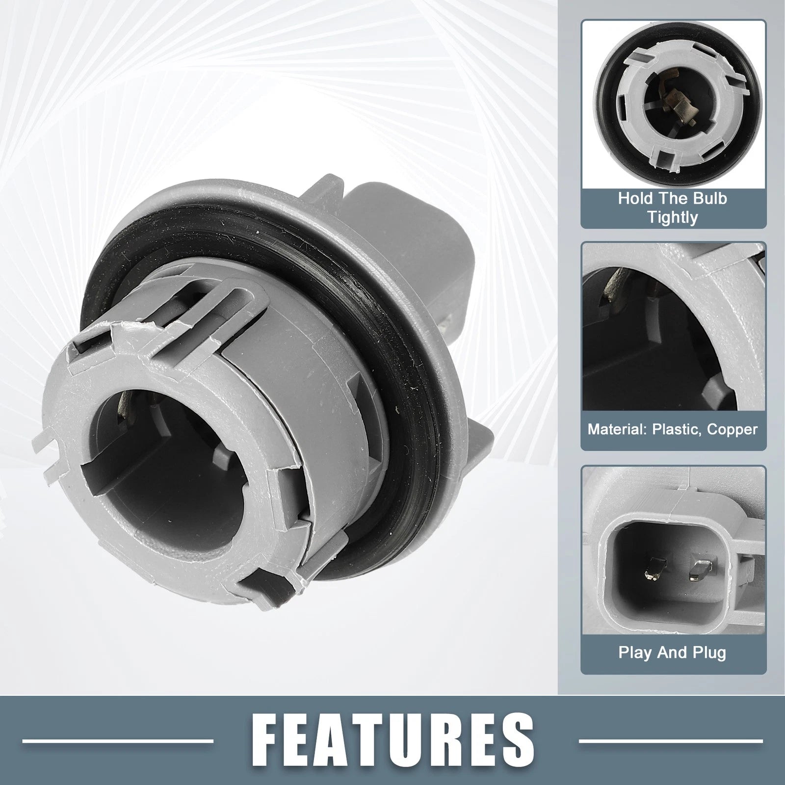 Turn Signal Lamp Socket for Ford Focus (1998–2011)