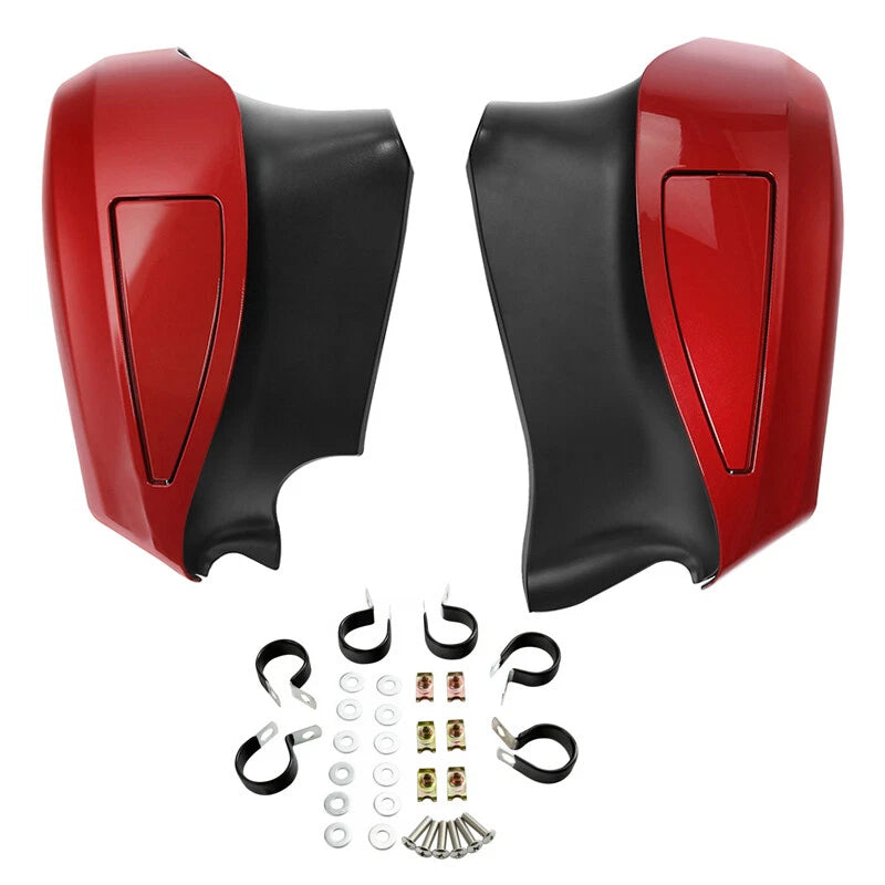 Lower Vented Fairing for Indian Chieftain Roadmaster (2019–2025) Ruby Metallic