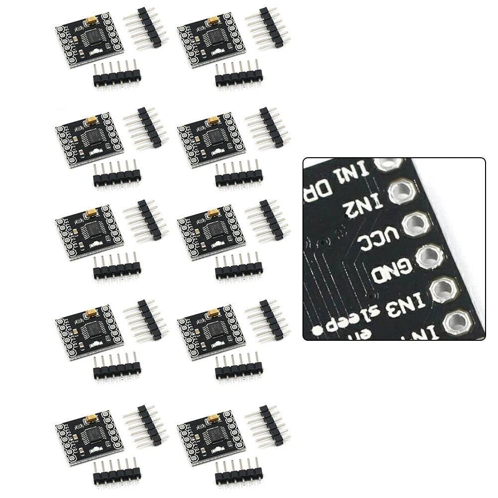 DRV8833 Motor Driver Module for Robotics (Black)