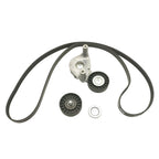 Serpentine Belt Tensioner Pulley Kit for Hyundai Tucson Tiburon Santa Fe Sonata (1999–2009)