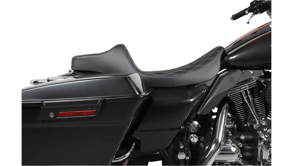 Extended Reach Predator III Seat for Harley FL