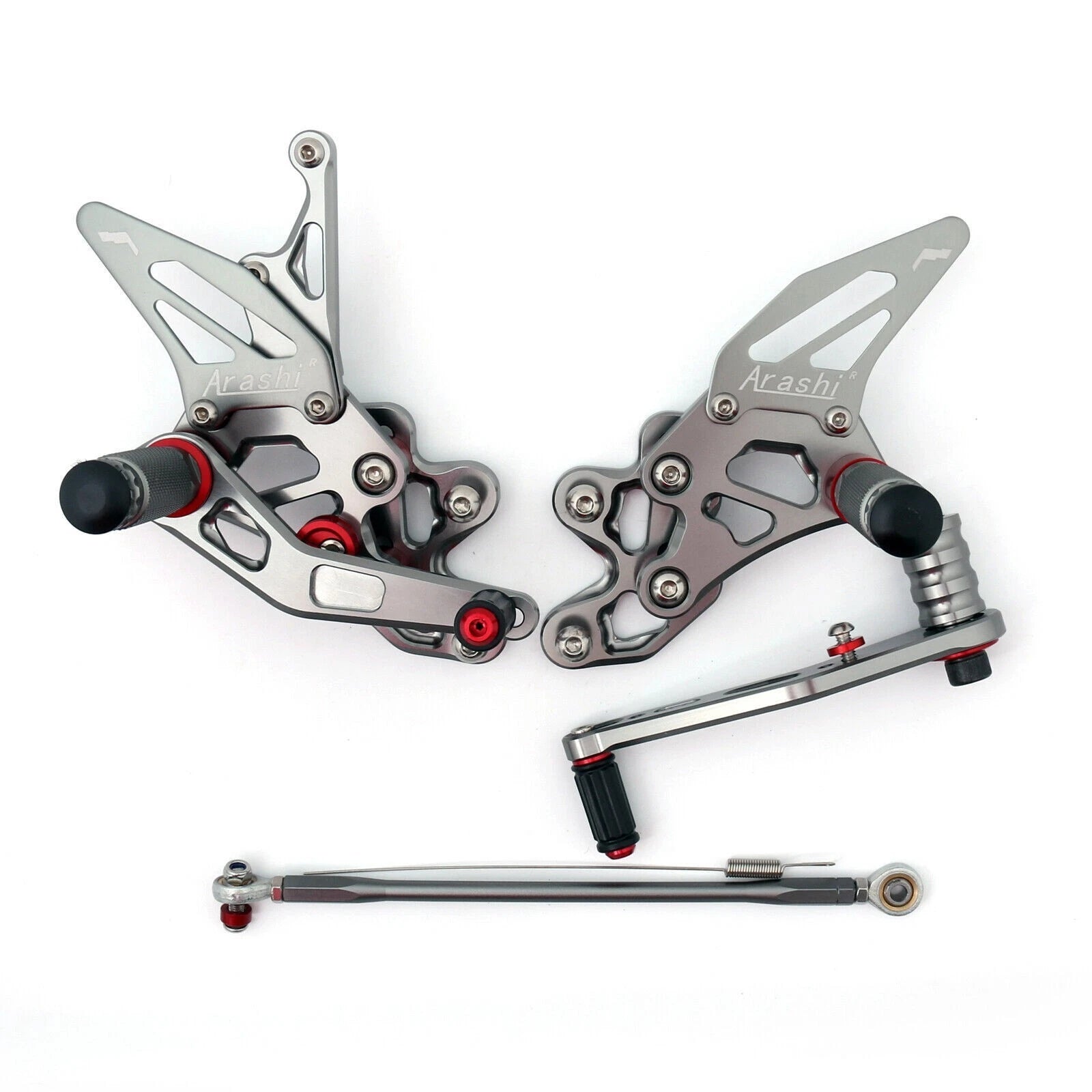 Racing Rearsets Footrest Set for Suzuki GSXR 600/750 (2011–2019)