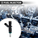 Fuel Injector for Mercedes-Benz C300 3.0 2008-2012 Black 1 x Unit