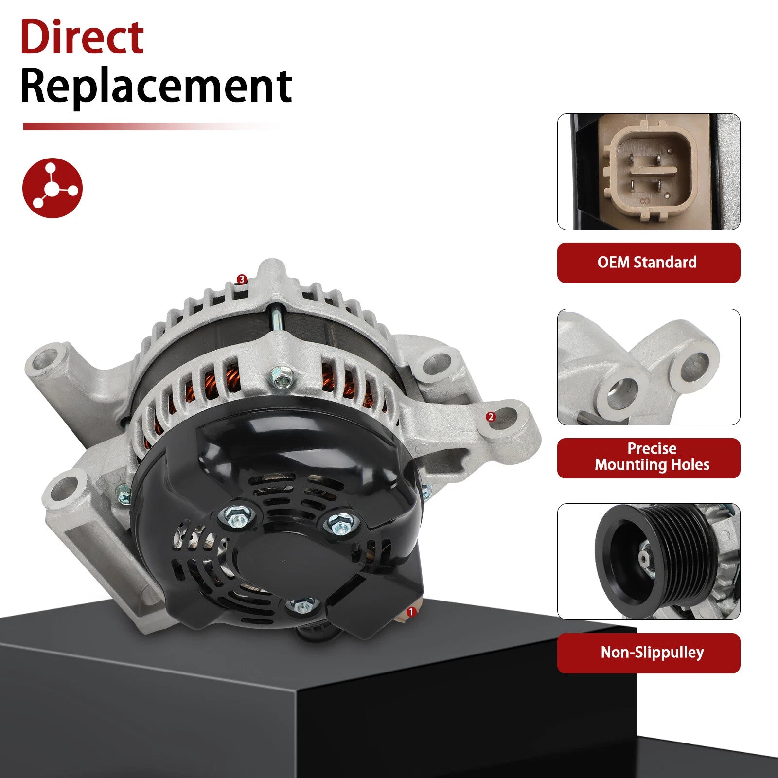 Alternator for Toyota Tundra Sequoia 5.7L (2007-2022) 150Amp