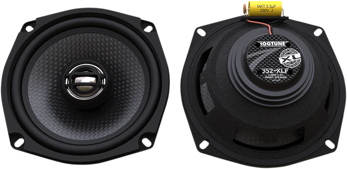 Hogtunes XL Series Rear Speakers for Harley Davidson (2014–2023) 352-XLR 150W