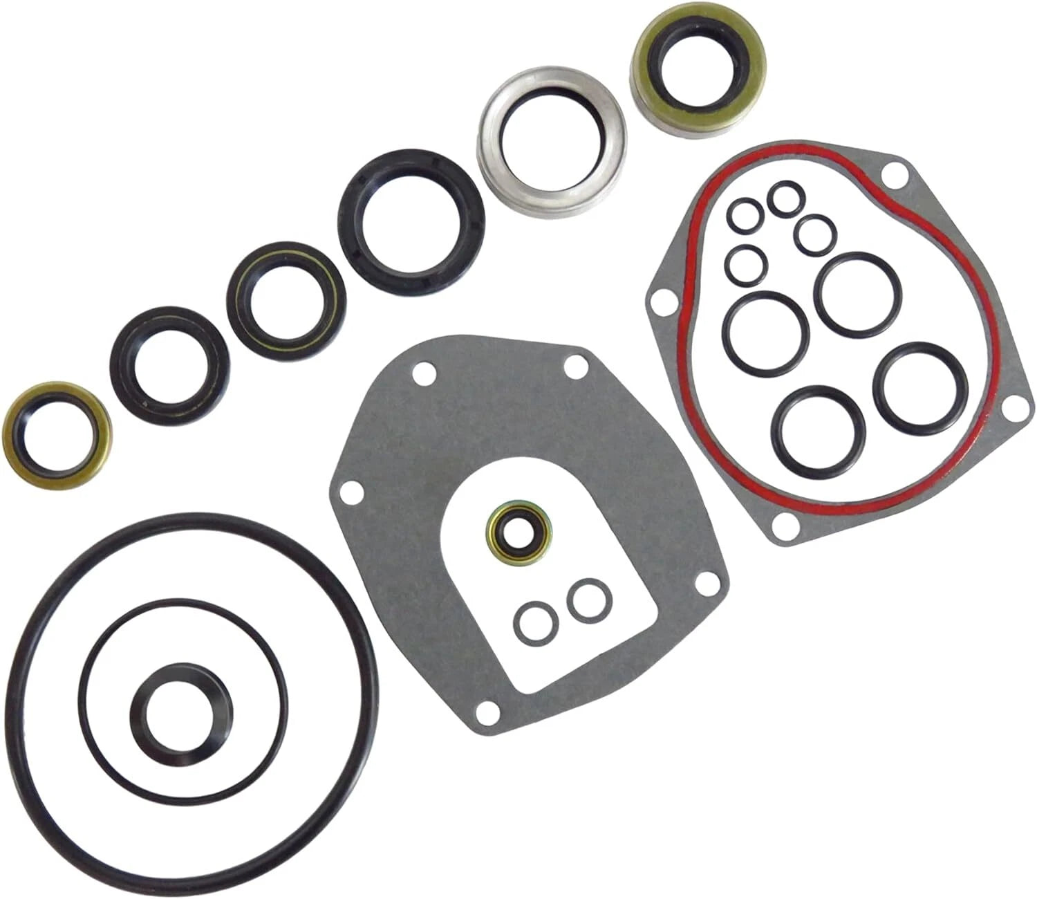 Lower Unit Gearcase Seal Kit for Mercruiser Alpha Gen II (1991–2000) 26-816575A3 18-2646-1