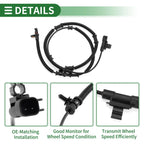 ABS Wheel Speed Sensor No. 7B0927807C for Volkswagen Routan (2009–2011)