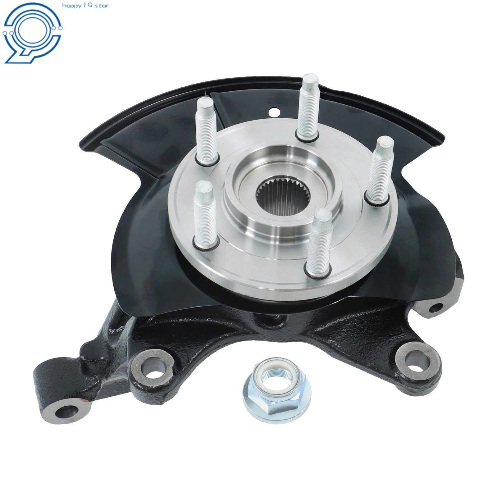 Front Left Steering Knuckle Wheel Hub Bearing for Ford Edge Lincoln MKX (2007–2010)
