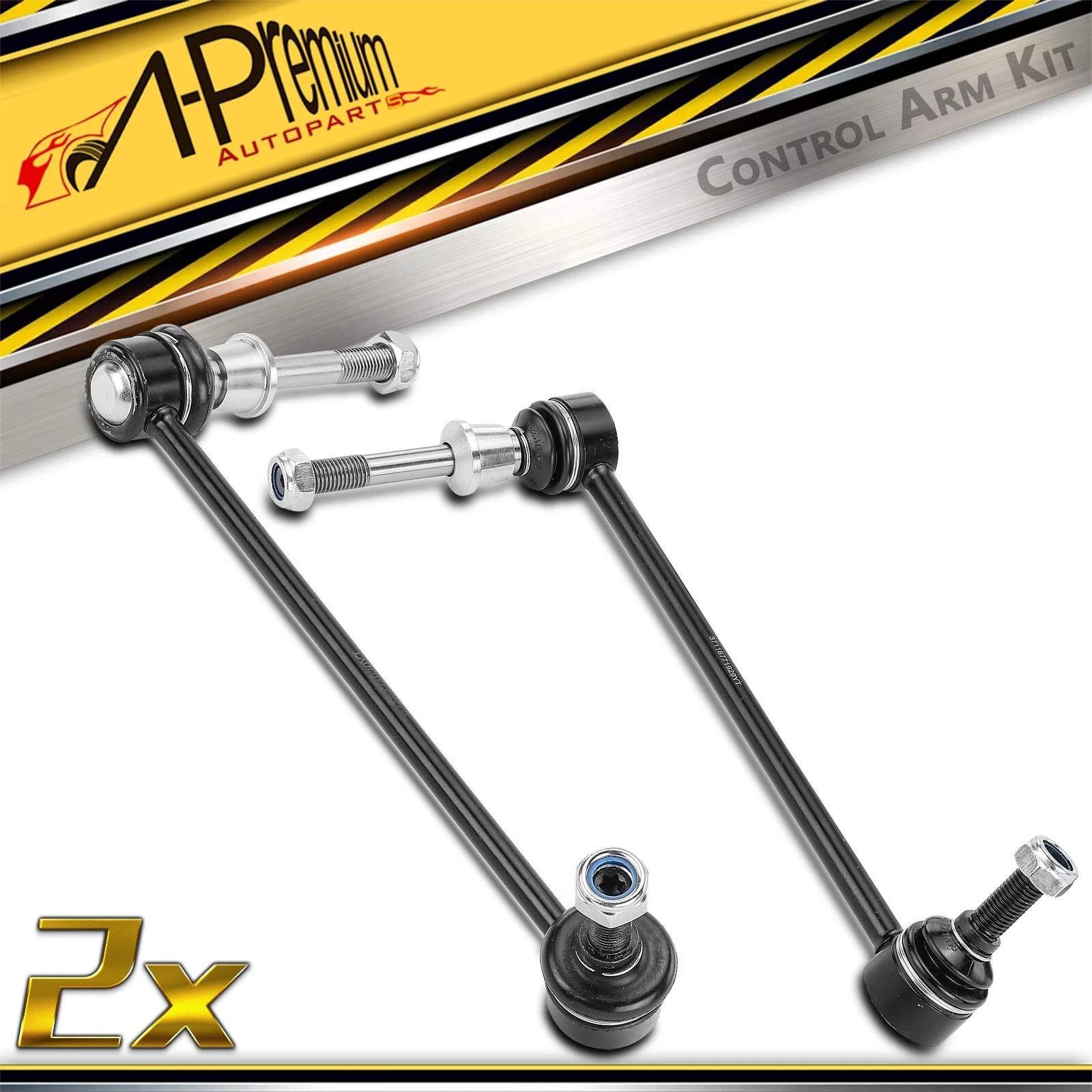 2X Front Stabilizer Bar Link for BMW X5 E70 (2007–2018) X6 E71 (2008–2019)