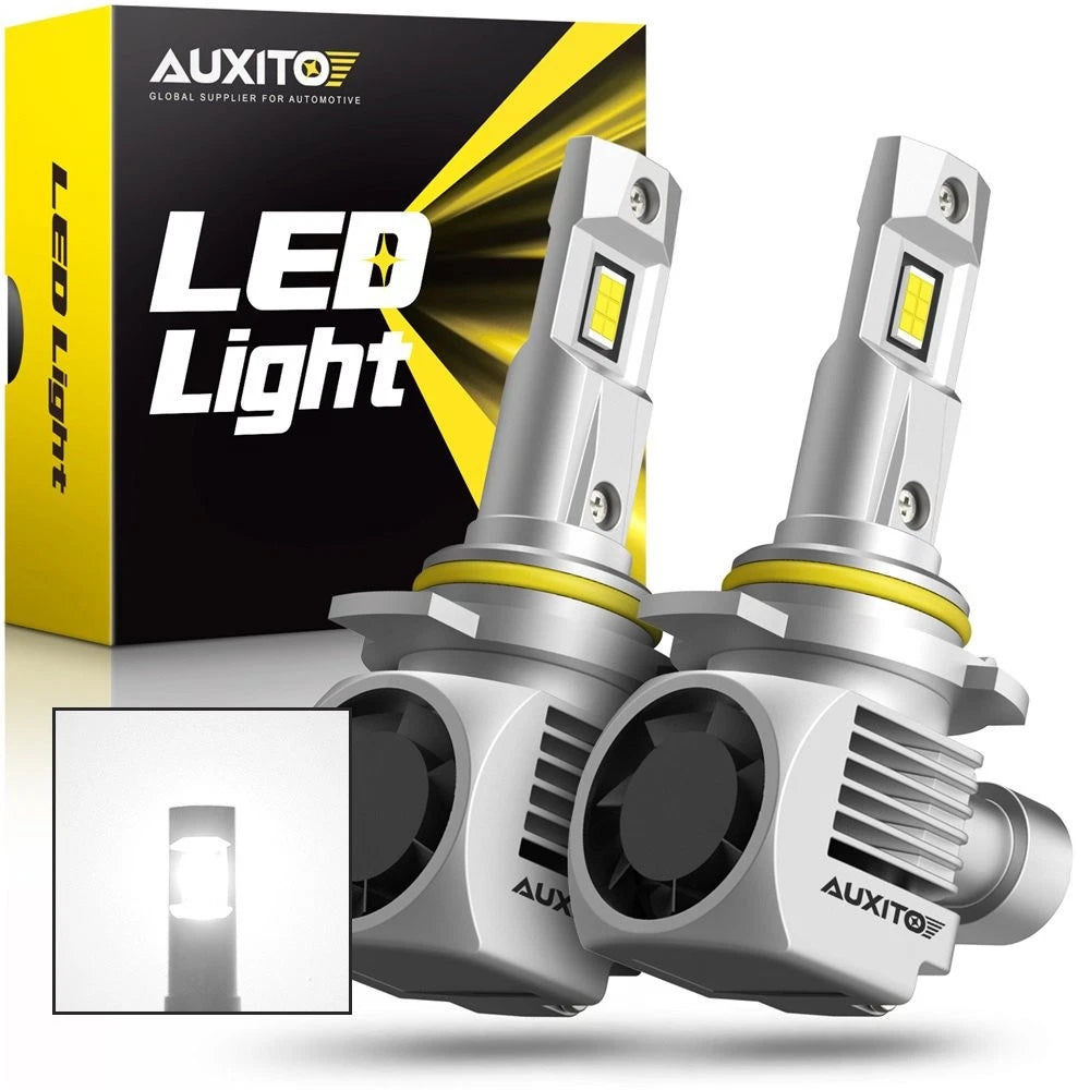 2X AUXITO HIR2 9012 LED Headlight Bulbs for Q16 EXV (High Low Beam)
