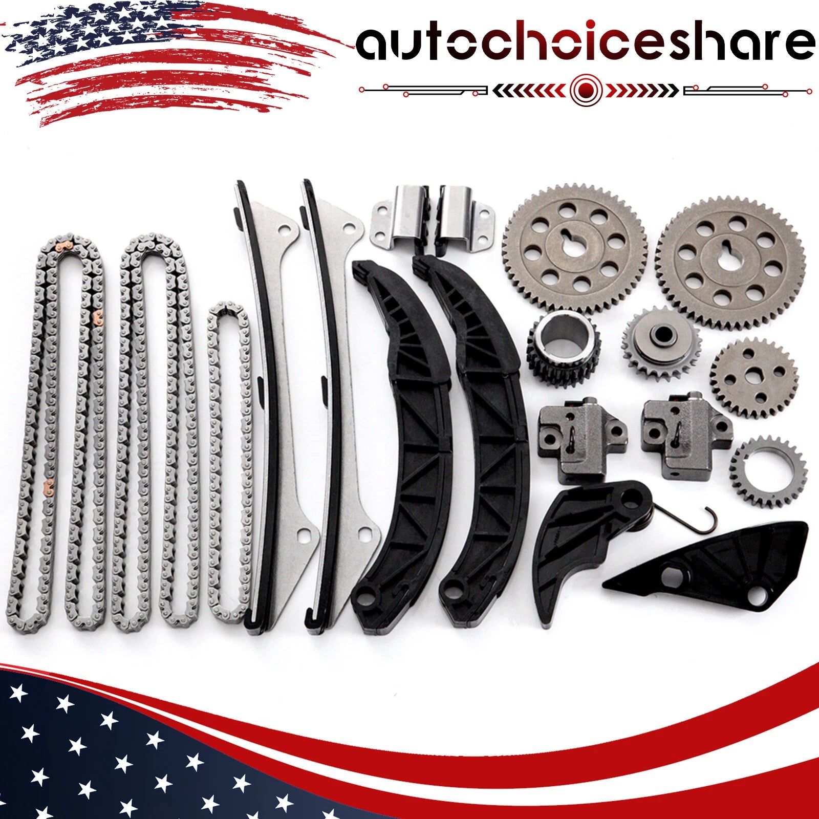 Timing Chain Kit for Hyundai Veracruz (2007–2012) & Sonata (2006–2010)