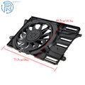 Radiator Fan Assembly with Brushless Motor for Chevrolet Malibu (2021–2022)
