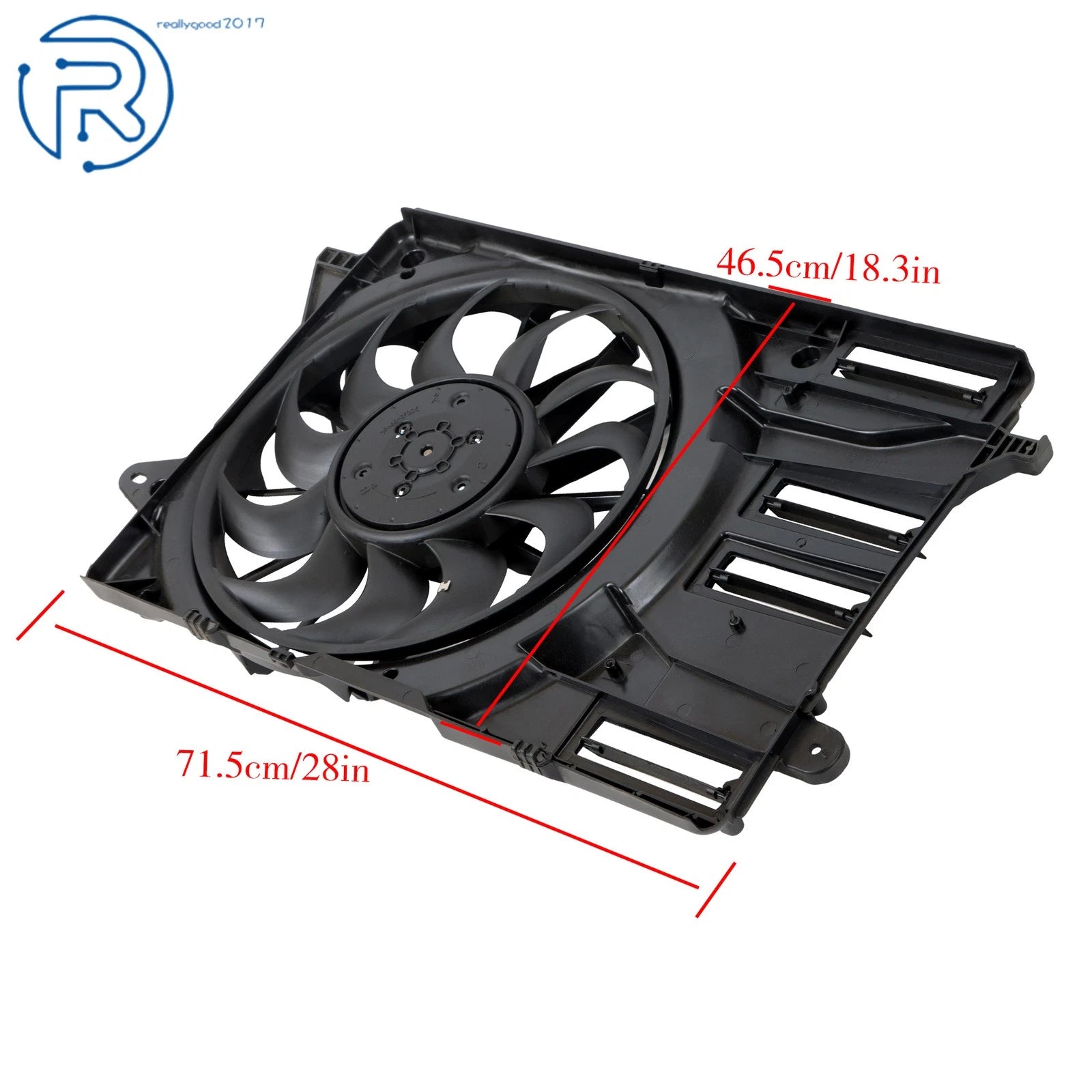 Radiator Fan Assembly with Brushless Motor for Chevrolet Malibu (2021–2022)