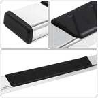 Set of 2 Chrome Running Boards for Dodge Ram 2009–2022
