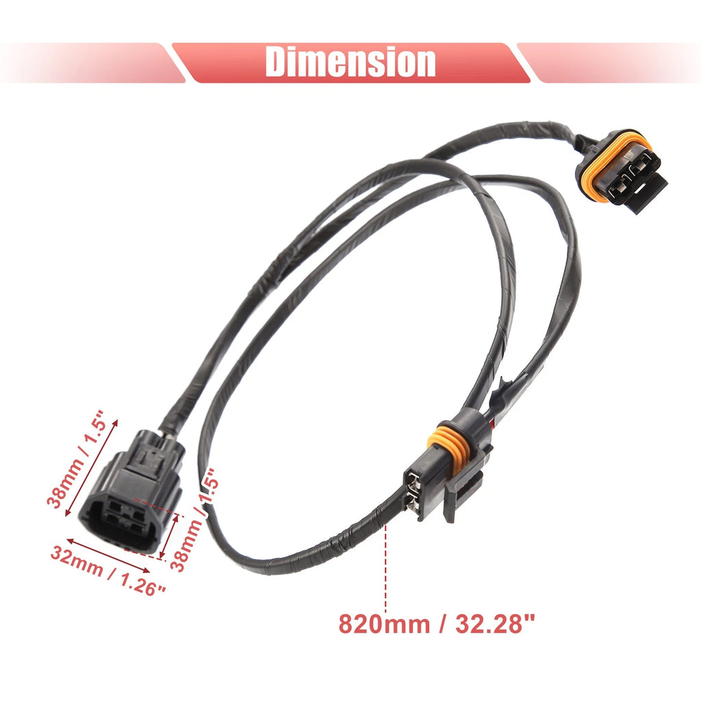 Radiator Cooling Fan Wiring Harness for Dodge Charger, Magnum, Chrysler 300 (2005–2010)
