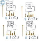 Set of 4 Carburetor Rebuild Kits for Honda V45 Sabre VF750 (1982–1983)