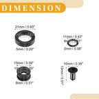 Set of 4 Fuel Injector Seal O Rings for Honda CRV (1999–2001) NBR Rubber