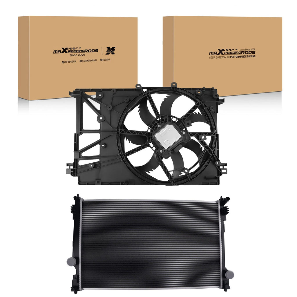Engine Radiator and Cooling Fan Assembly for Toyota Camry (2018-2024)