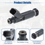 Set of 4 Fuel Injector Nozzles for Toyota Camry 2.4L (2002–2004) 23209-0H010
