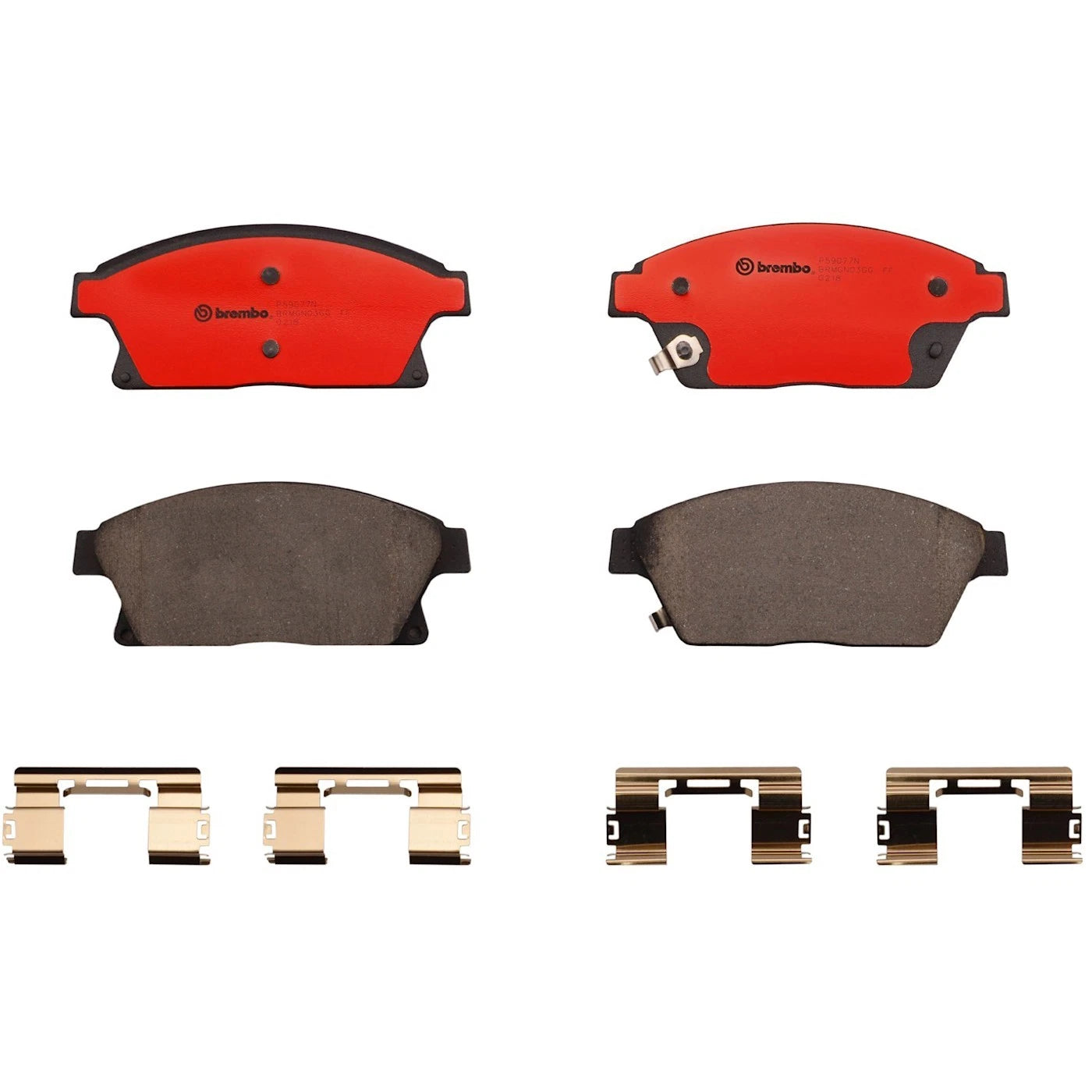 Set of 2 Brembo Brake Pads for Chevy Cadillac ATS