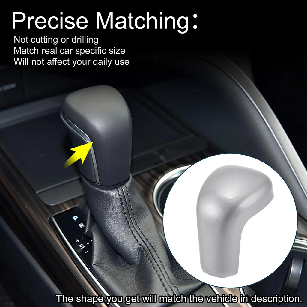 ABS Gear Shift Knob Cover Sticker for Toyota Camry Corolla Avalon (2012–2023)