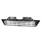 Front Lower Grille Replacement Black Matte Plastic for Honda CRV (2007–2009)