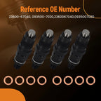 Set of 4 Fuel Injectors for Toyota Hilux Surf Prado (1996–2002)