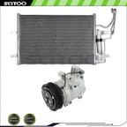 Condenser and Compressor for Mazda 3 (2007–2009)