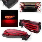 LED Rear Bumper Lamp Fog Brake Tail Light for Toyota Fortuner (2015–2017)