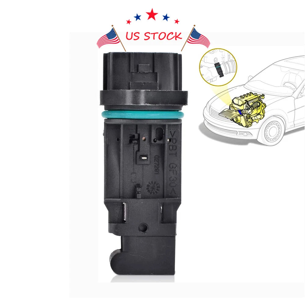 Mass Air Flow Meter Sensor for Infiniti G20, Nissan Maxima, Sentra (1999-2002)