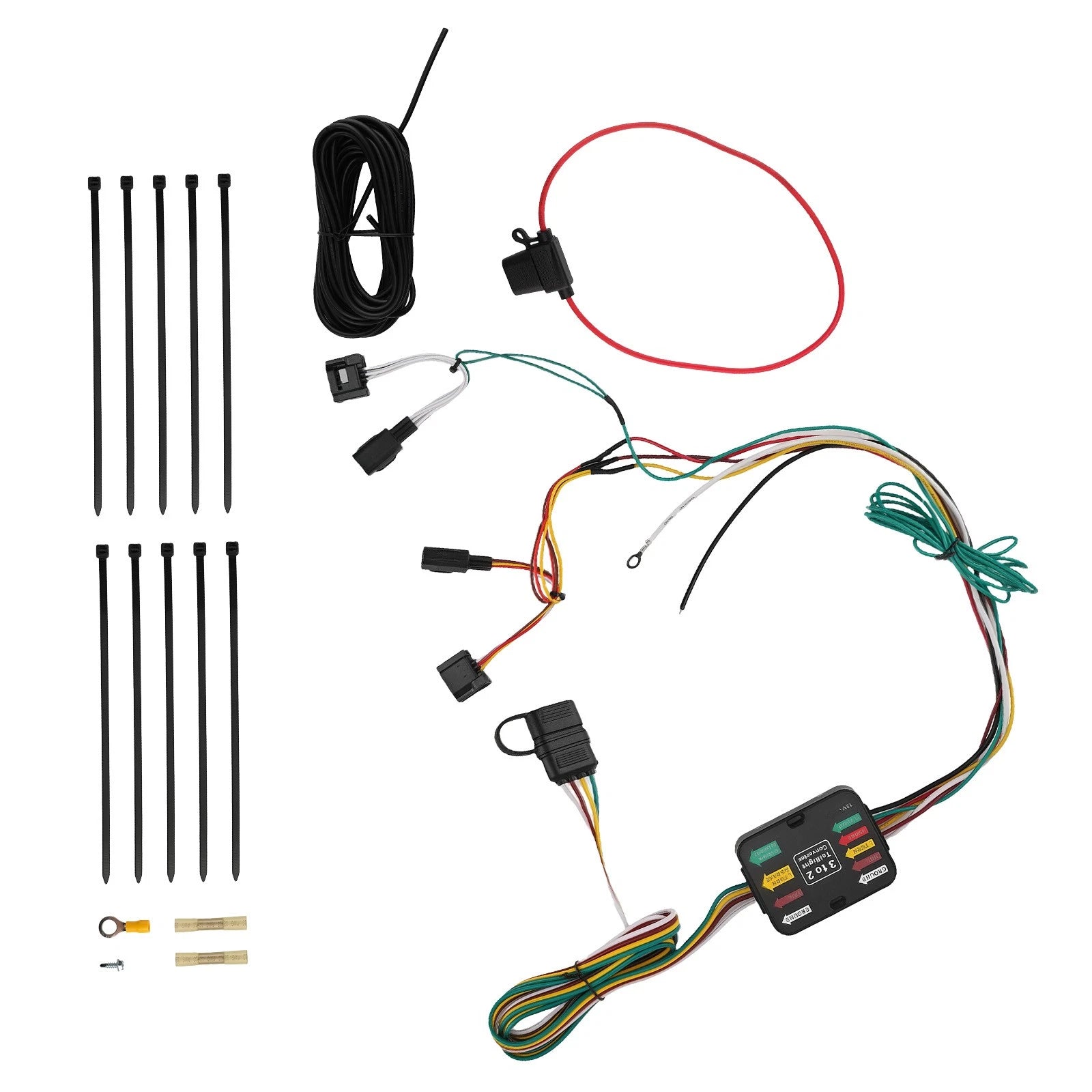 Trailer Hitch Wiring Harness for Mazda CX-5 (2017-2024) 4-Way Pin