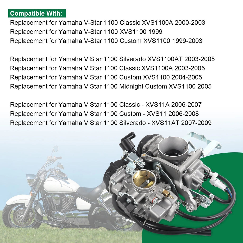 Carburetor for Yamaha V-Star 1100 Custom Classic (1999–2009)