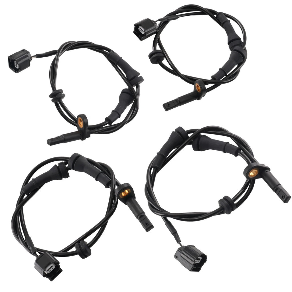 4X Front Rear ABS Speed Sensor for Nissan Murano (2015–2020)