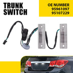 Rear Trunk Release Switch for Chevy Cruze (2011–2016) with License Plate Lamp
