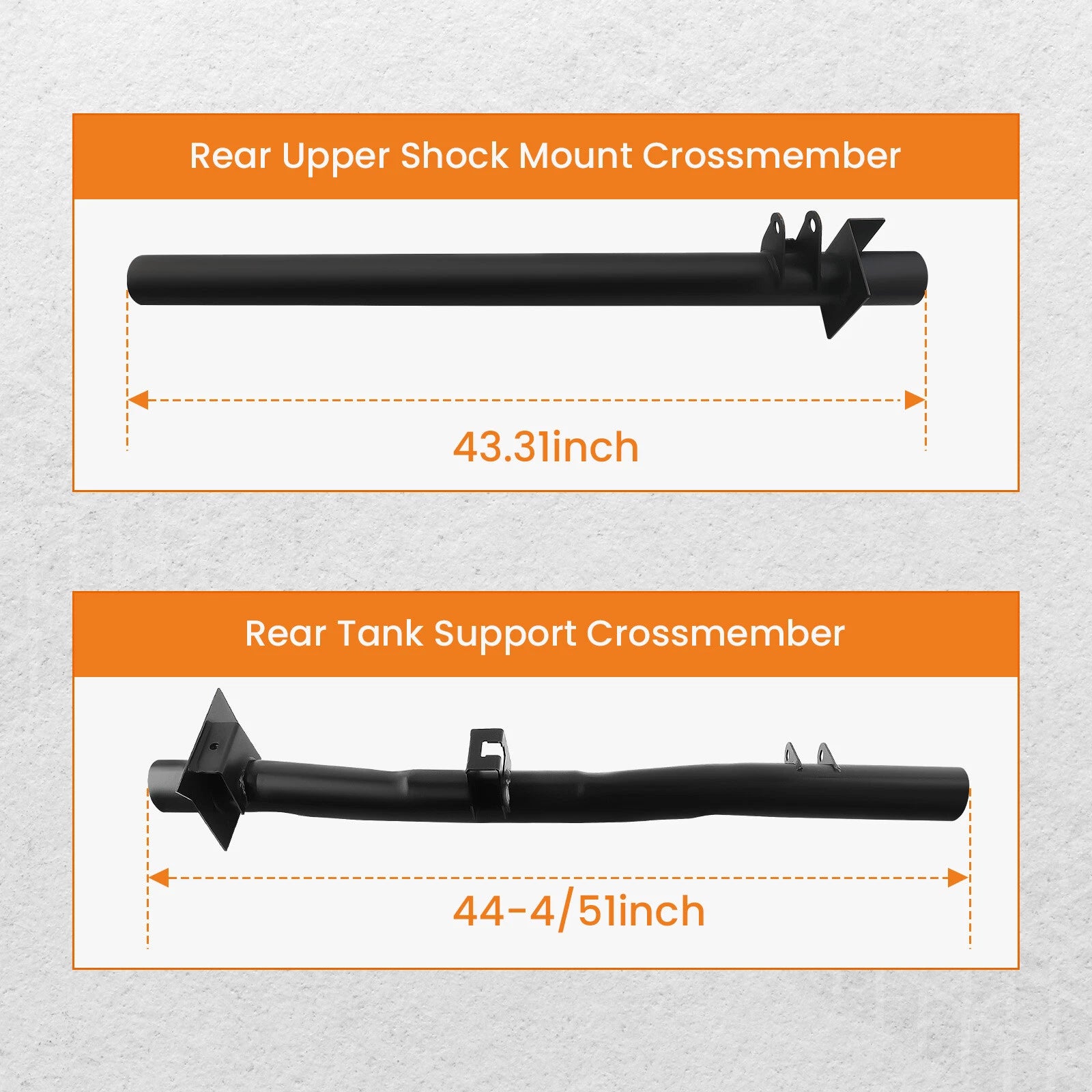 Rear Tank Support and Shock Mount Crossmember for Chevy Silverado/GMC (1999–2006)