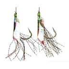 Nylon and Carbon Steel Fishing Hook for Sea Bass (4cm)